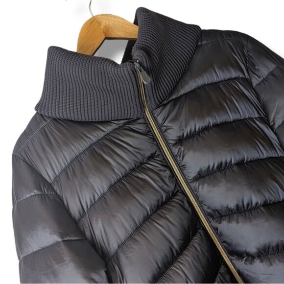 SAVE THE DUCK Women’s Katelyn Water Repellent Puffer Jacket Grey - Picture 7 of 10